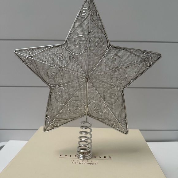 Pottery Barn Star Tree Topper - Picture 1 of 3